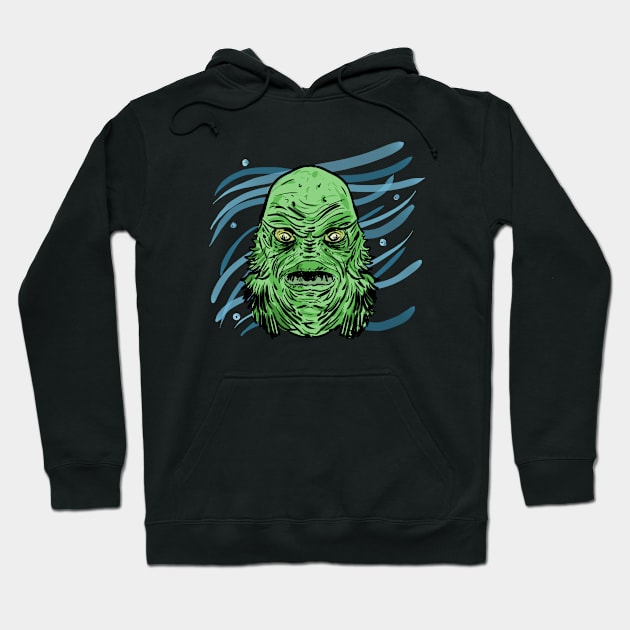 Creature From The Black Lagoon Hoodie by Sbrown1521